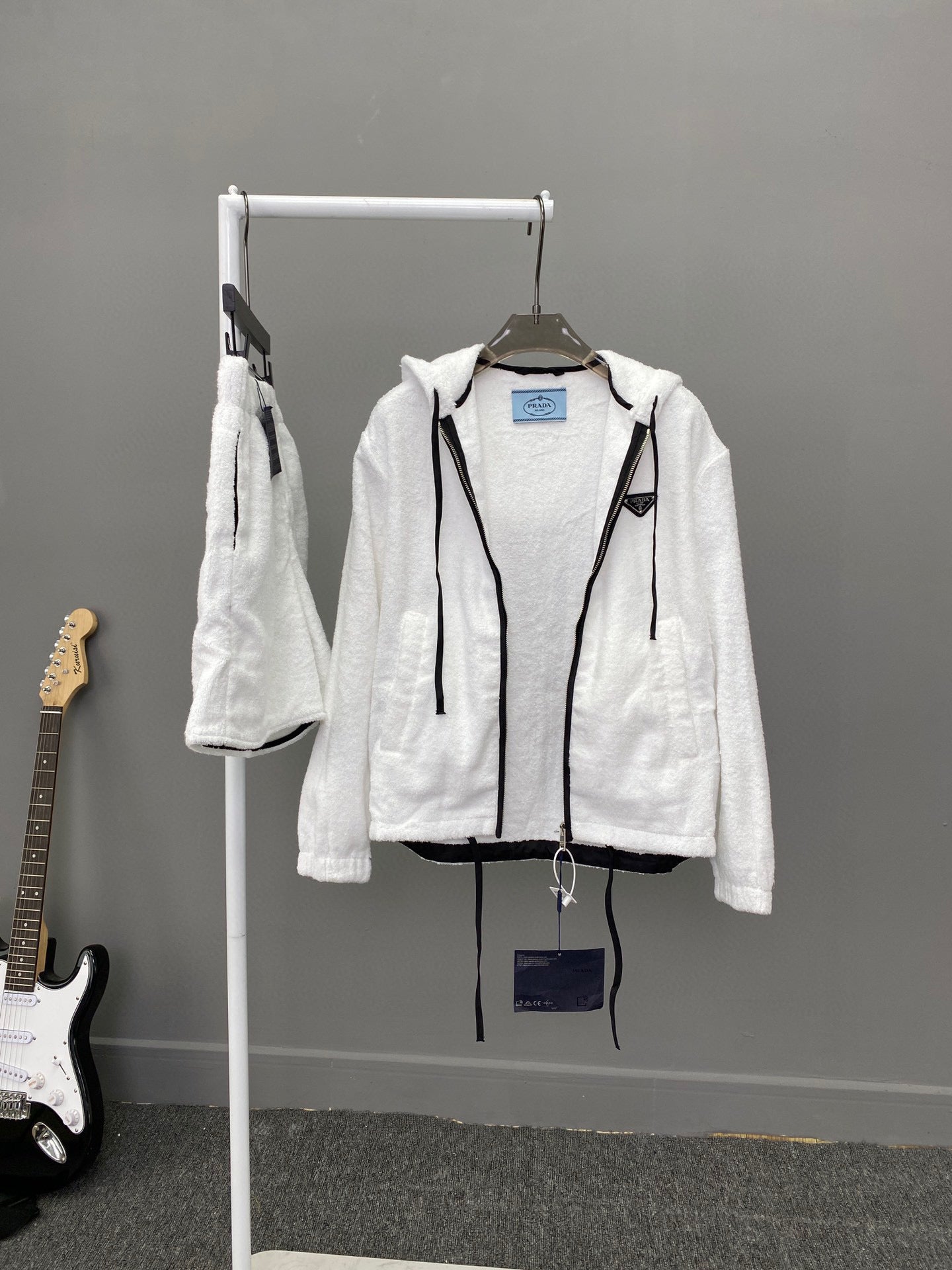 Pra*a Jacket with Shorts