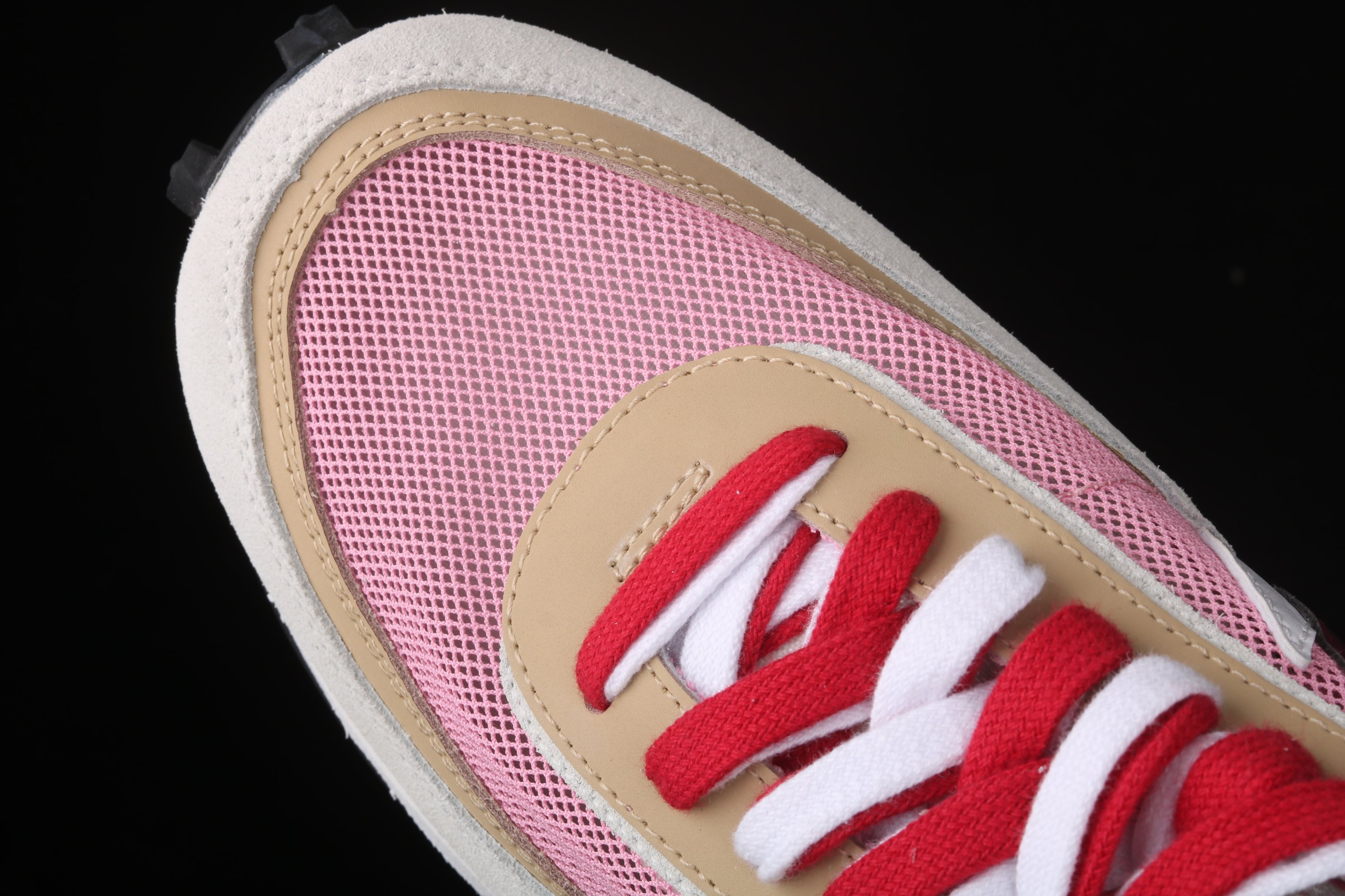 Sacai x Nk LVD Waffle Daybreak, Swoosh Pink Grey White