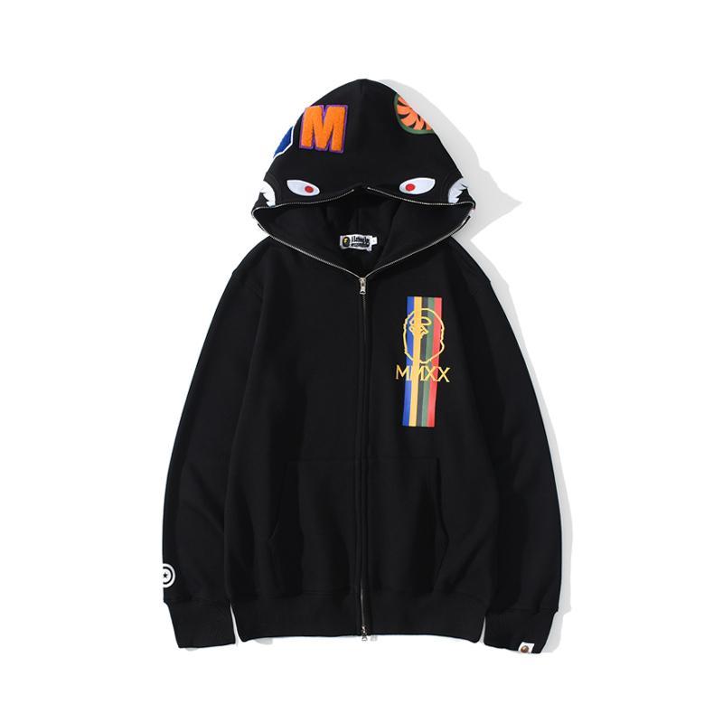 Bape MMXX Full Zip Hoodies Black