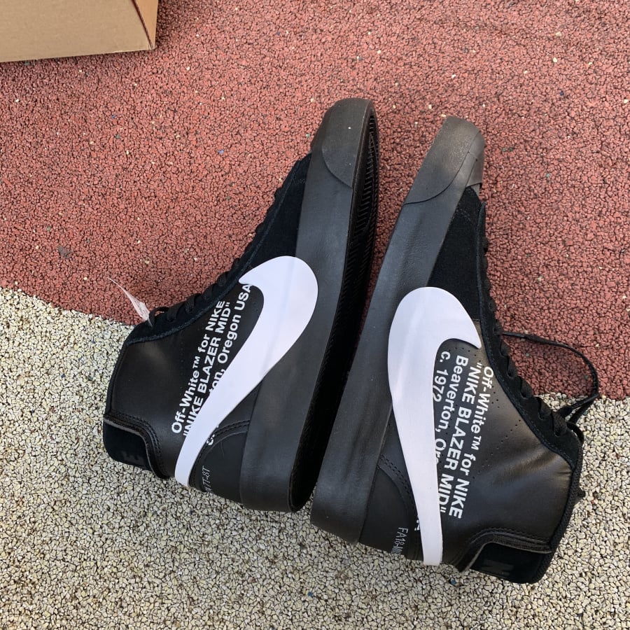 Nike Blazer Mid Off-White Grim Reaper Extended Size