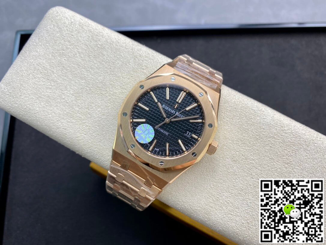 Audemars P1g*et Replica 15400OR.OO.1220OR.01 JF Factory Mechanical Watches 1:1 Best Edition Swiss ETA3120 Rosegold
