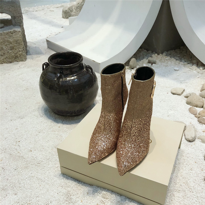 J1m*y Ch00 high heel ladies ankle boots