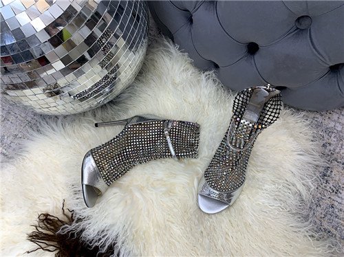 rene caovilla heel boots sandals