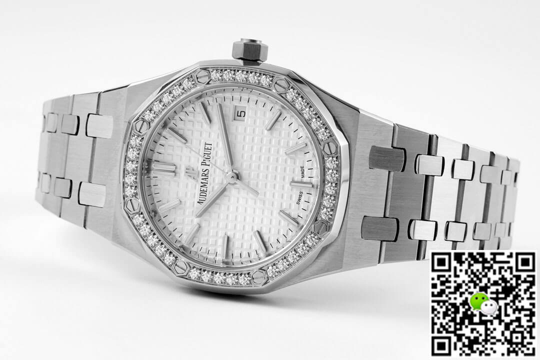 Replica Audemars P1g*et Royal Oak 77350ST 1:1 Best Edition 8F Factory Silver Dial