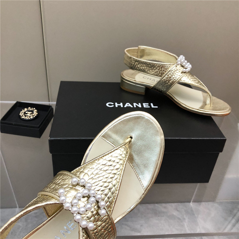 Ch**el flat sandals
