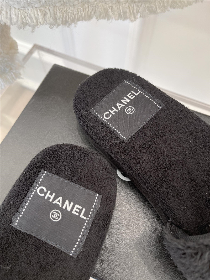 Ch**el flat hemp rope slippers