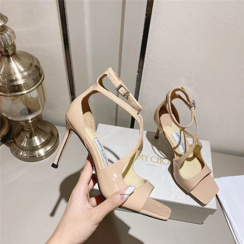 J1m*y Ch00 Paris window custom high heels