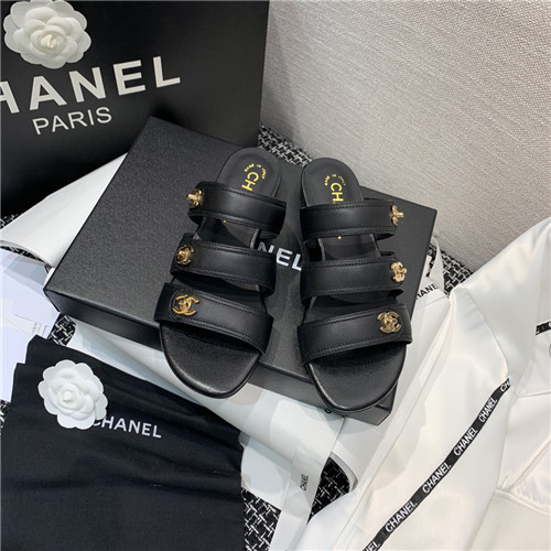Ch**el flat sandals slippers
