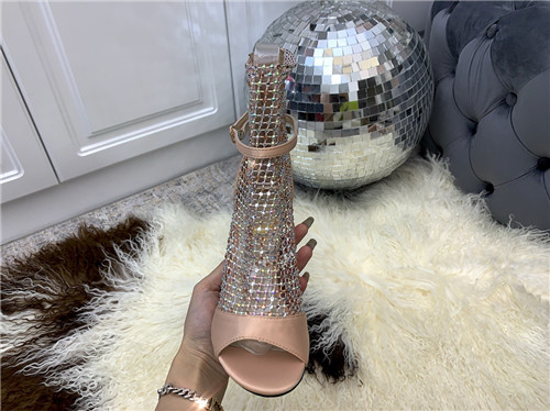 rene caovilla heel boots sandals