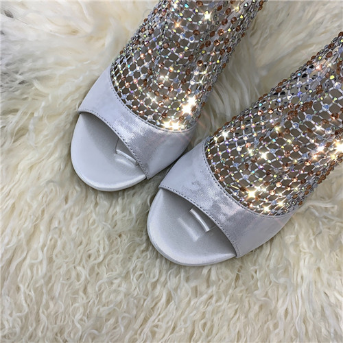 rene caovilla heel boots sandals