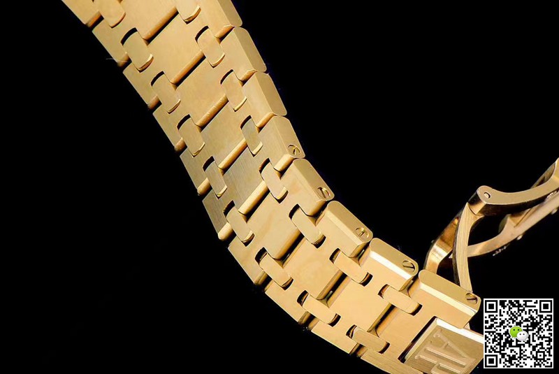 Replica Audemars P1g*et Royal Oak 67651BA.ZZ.1261BA.01 1:1 Best Edition JF Factory Yellow Gold D1am0nd Swiss Quartz