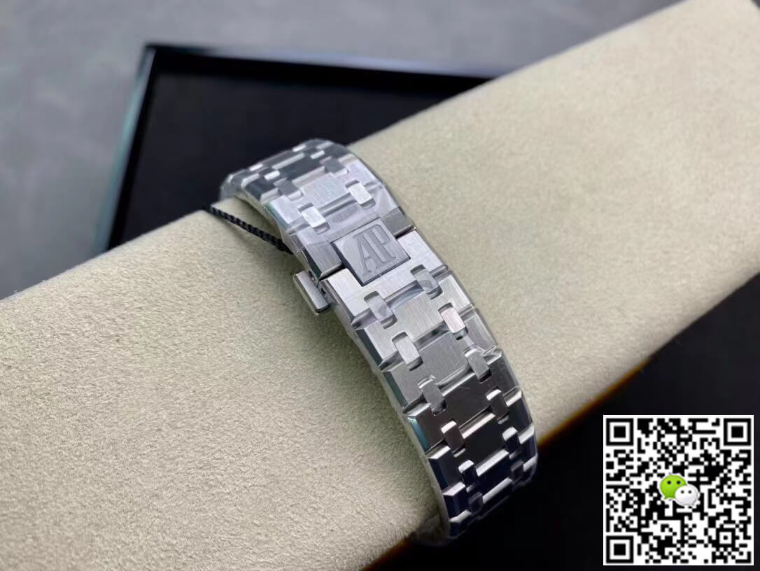 Replica Audemars P1g*et Royal Oak 15500ST.OO.1220ST.03 1:1 Best Edition ZF Factory V2 Version Black Dial