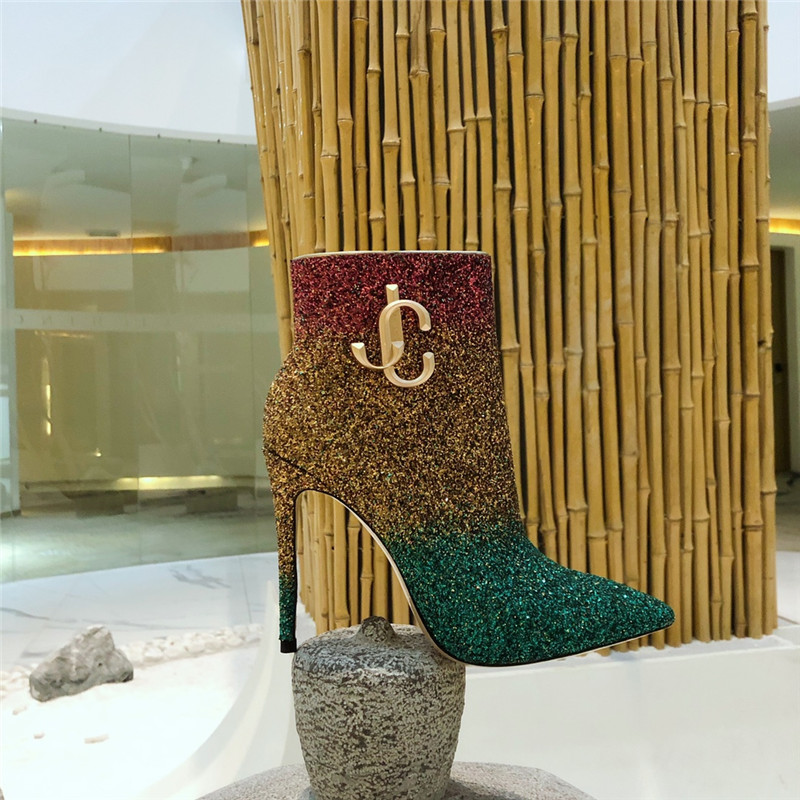 J1m*y Ch00 high heel ladies ankle boots