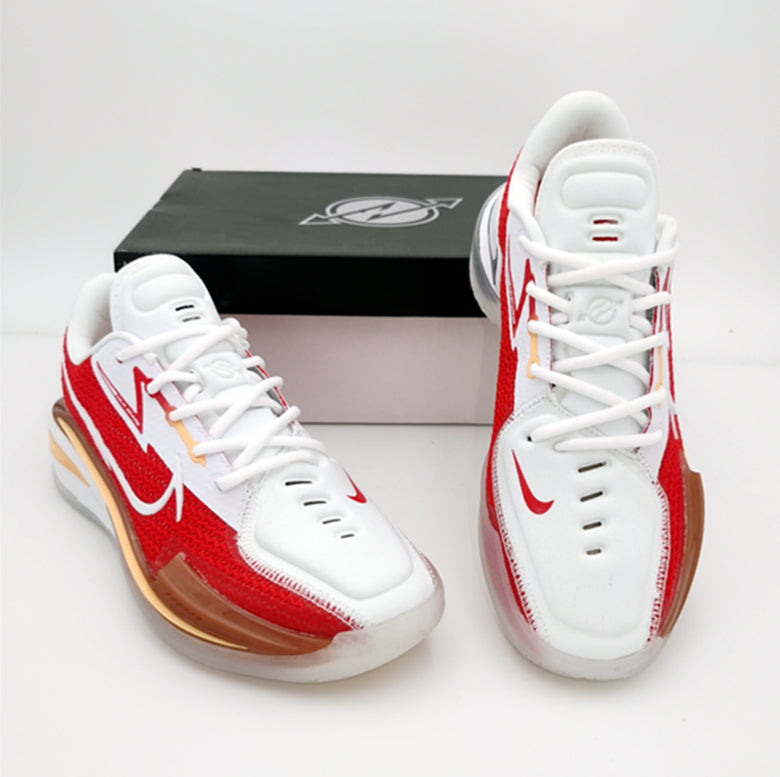 NIKE AIR ZOOM G.T. CUT x UNIVERSITY RED WHITE YELLOW