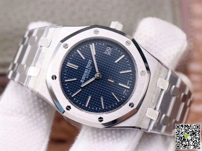 Replica Audemars P1g*et Royal Oak 15202ST.OO.1240ST.01 1:1 Best Edition ZF Factory Blue Dial Swiss ETA2121