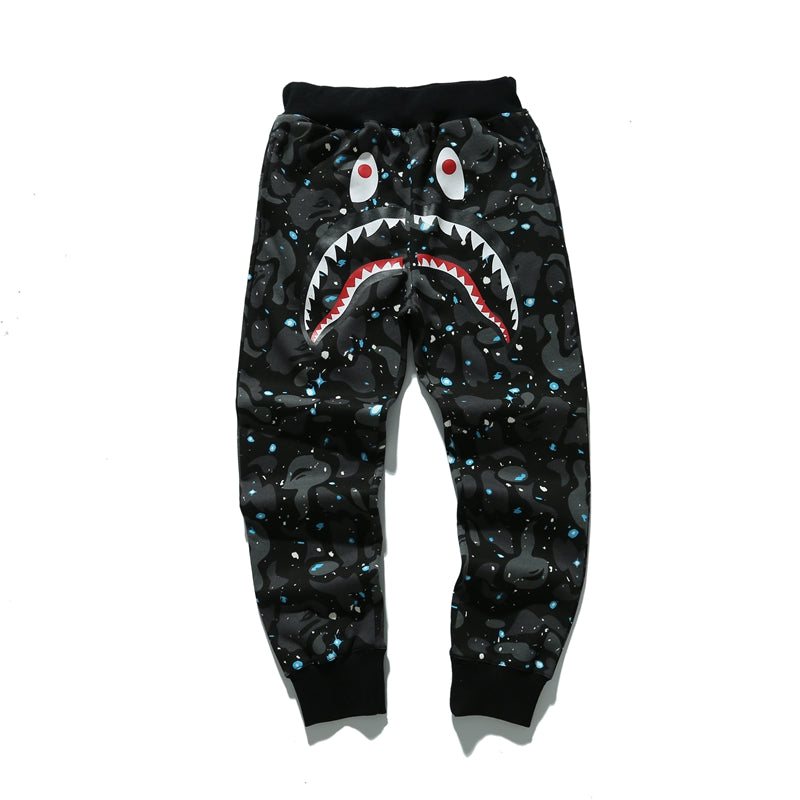 BAPE Camo Shark Track Pants Sweatpants HDCP8370
