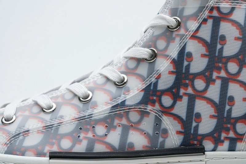 Converse Dupes D10r B23 High-Top Sneaker Red and Blue