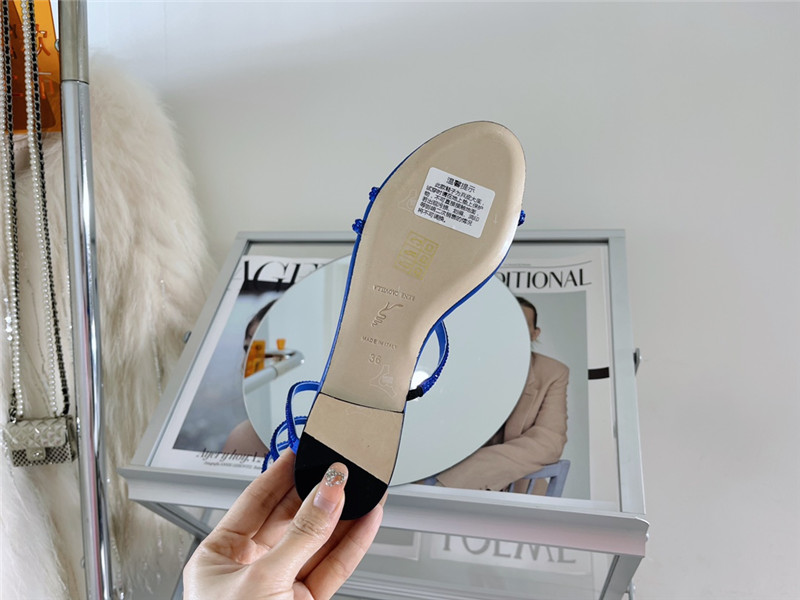 rene caovilla cleo flat sandals