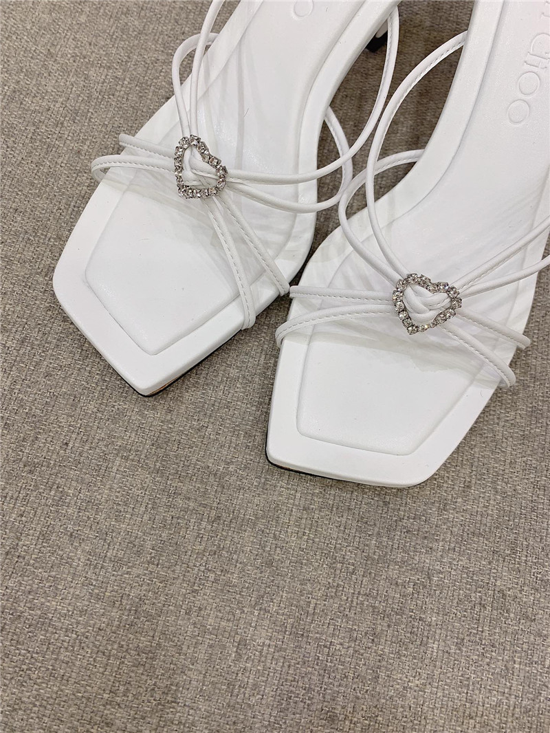 J1m*y Ch00 Heeled Slides