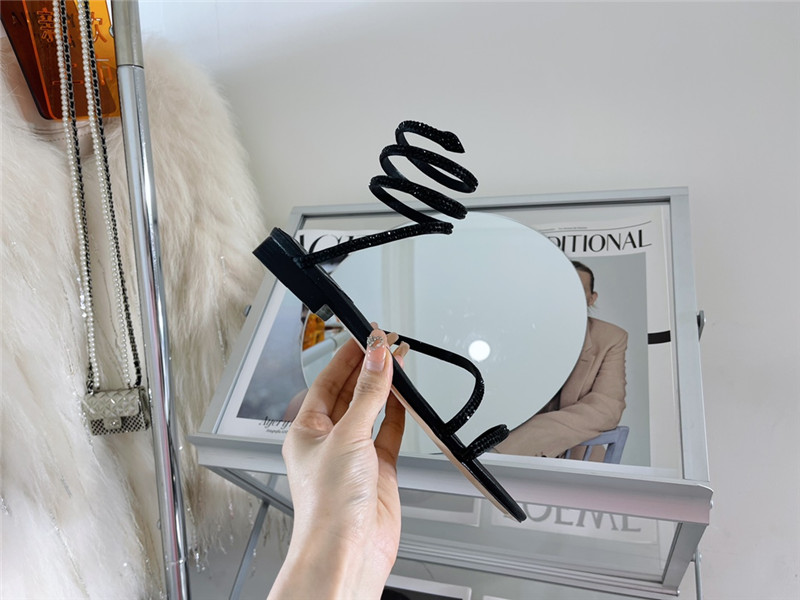 rene caovilla cleo flat sandals