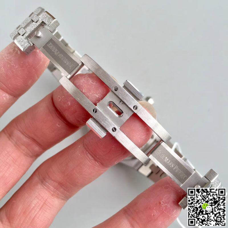 Replica Audemars P1g*et Royal Oak 15454BC.GG.1259BC.01 OM Factory 1:1 Best Edition Swiss ETA3120 Black Textured Dial