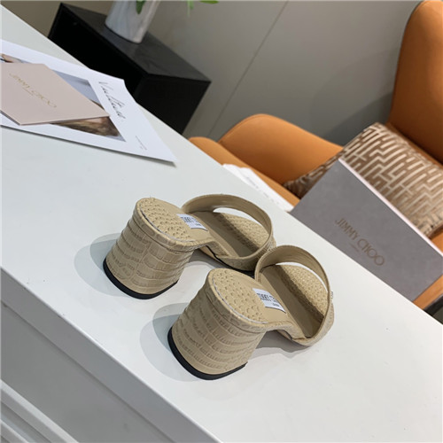 J1m*y Ch00 block heel sandal