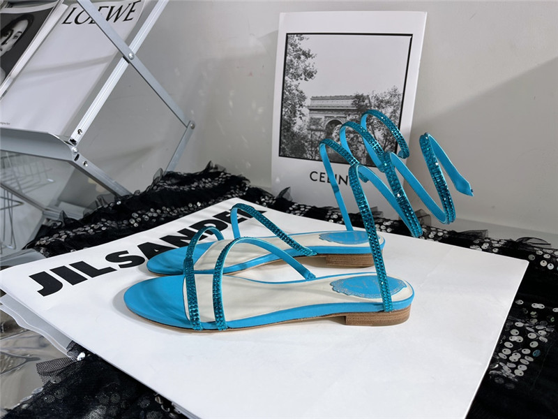 rene caovilla cleo flat sandals