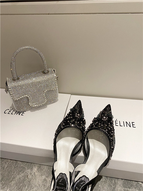 rene caovilla heels sandals