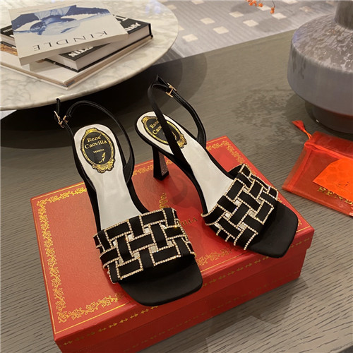 rene caovilla heel sandals