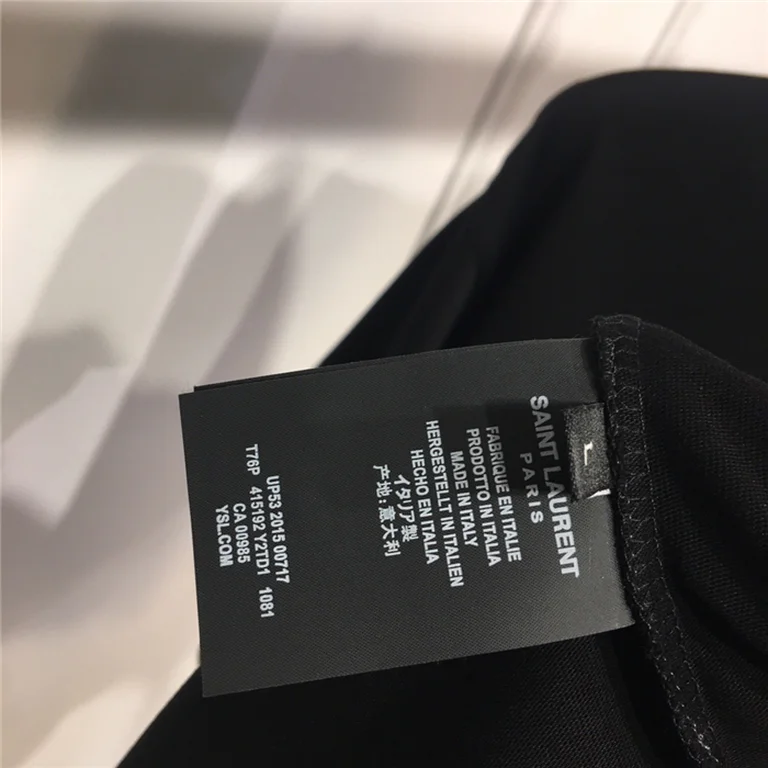 2022ss Sa1nt Lau*nt T Shirt