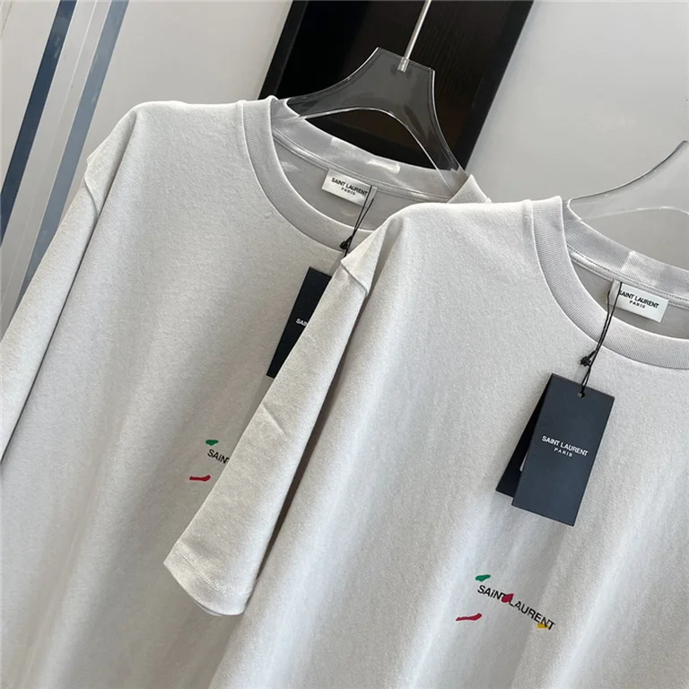 2022ss Sa1nt Lau*nt T Shirt