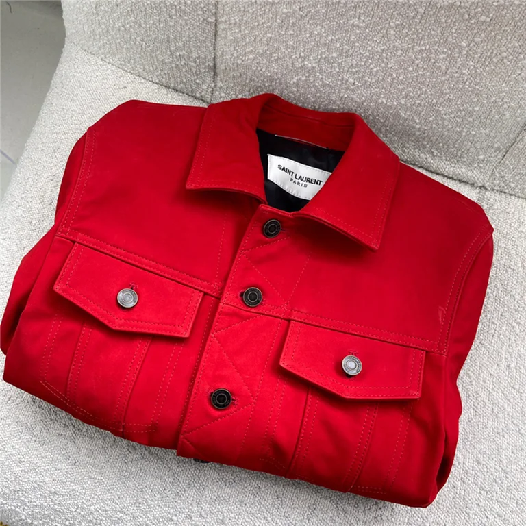 Sa1nt Lau*nt Real Leather Jacket