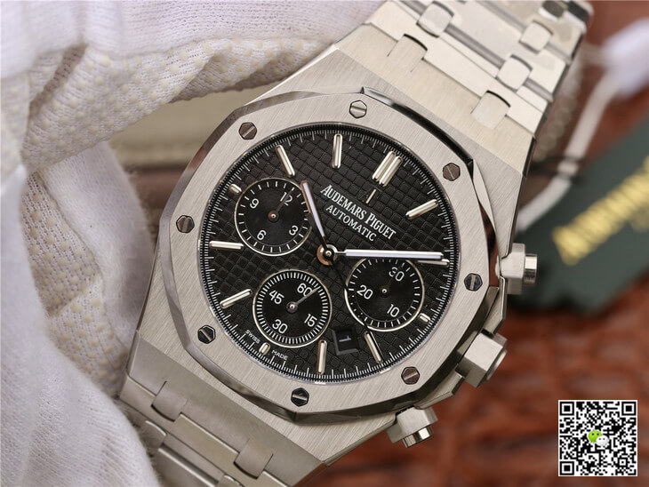 Replica Audemars P1g*et Royal Oak Chronograph 26320ST.OO.1220ST.01 1:1 Best Edition OM Factory Black Dial