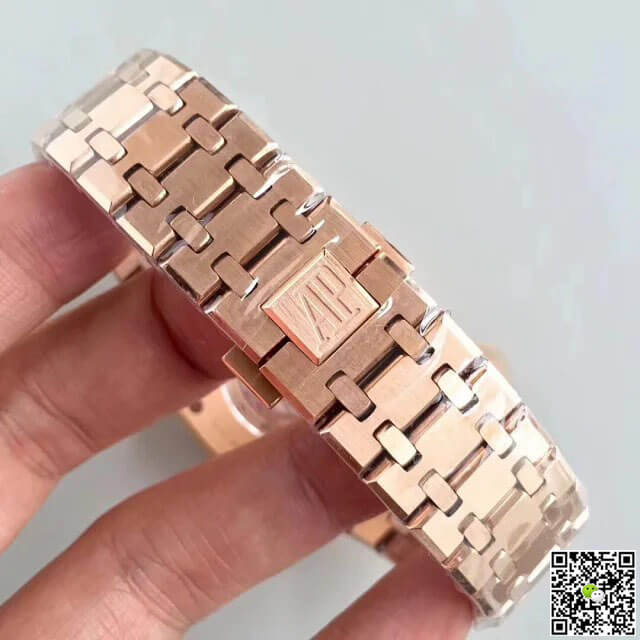 Replica Audemars P1g*et Royal Oak 15400OR.OO.1220OR.03 1:1 Best Edition JF Factory Blue Dial