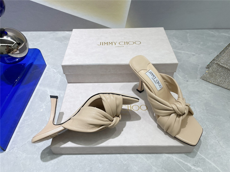 J1m*y Ch00 bow heels dupe square toe bow sandals