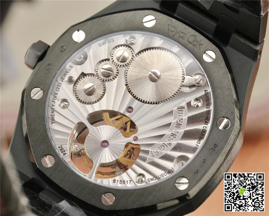 Replica Audemars P1g*et Royal Oak Tourbillon 26522CE.OO.1225CE.01 1:1 Best Edition R8 Factory Black Ceramic
