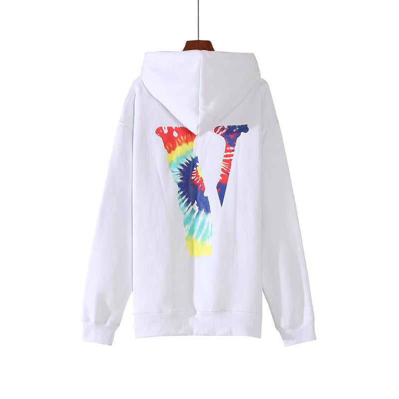 VLONE Staple Tie Dye Big V Chicken Hoodies