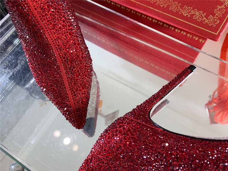 Rene Caovilla drilled pointed high heel booties