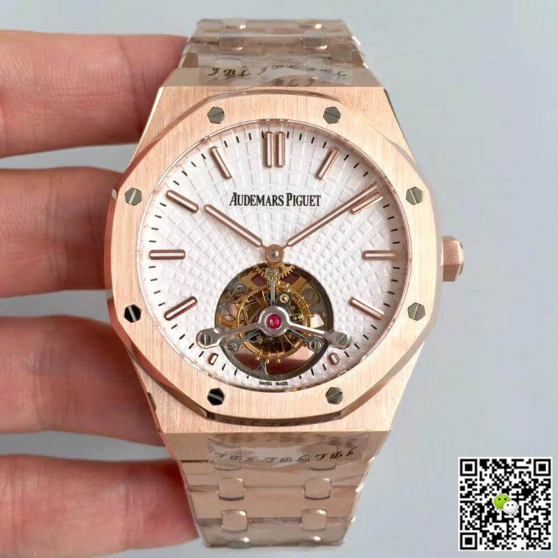 Replica Audemars P1g*et Royal Oak Tourbillon 26522OR.OO.1220OR R8 Factory 1:1 Best Edition Swiss Tourbillon