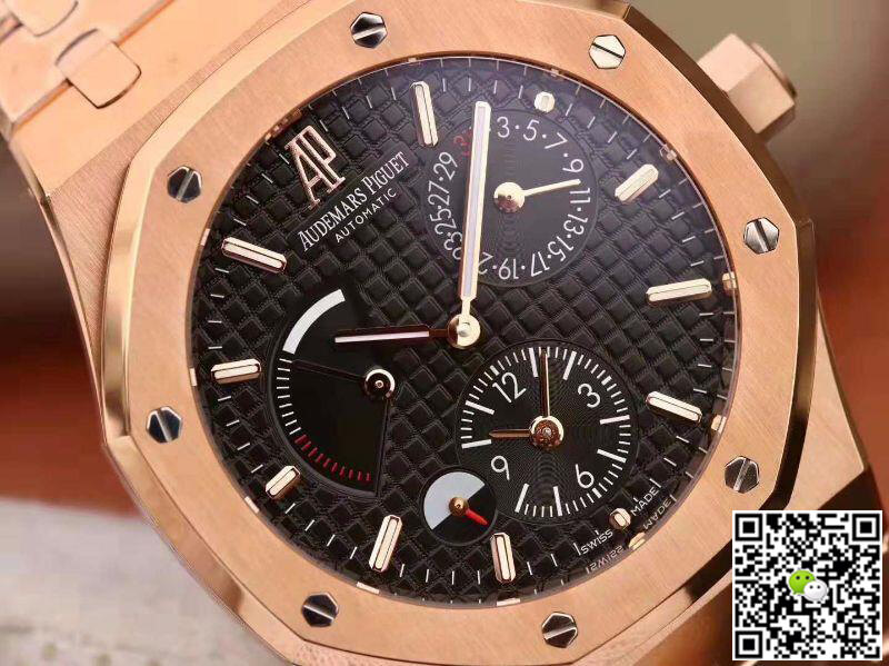 Replica Audemars P1g*et Royal Oak 26120 TWA Factory 1:1 Best Edition Swiss ETA2329 Black Dial