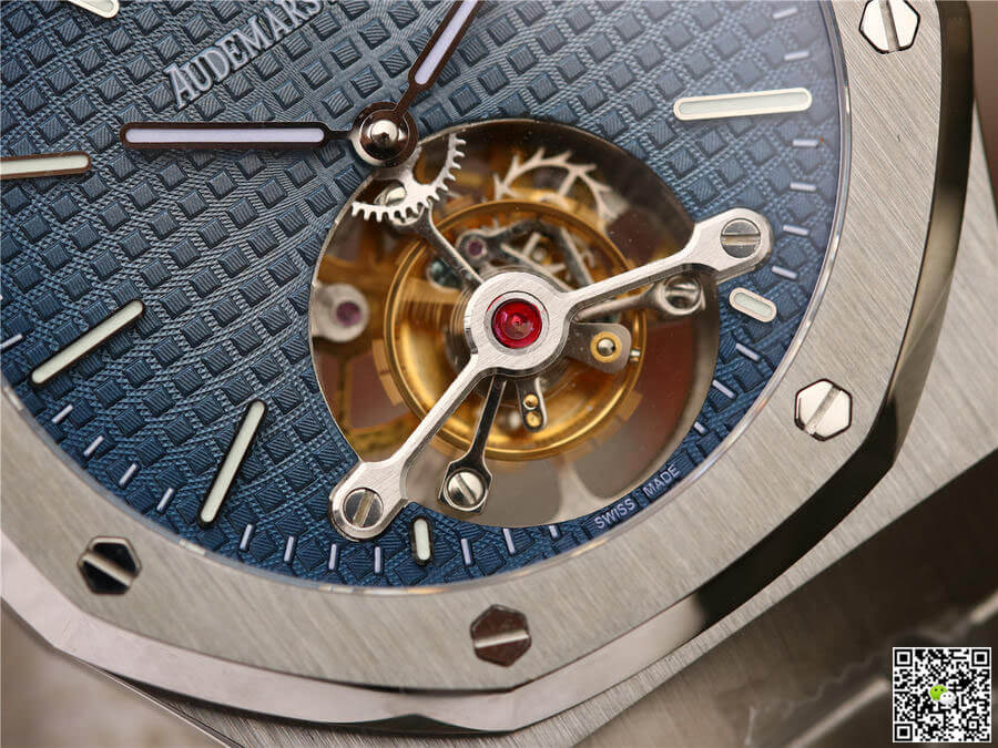 Replica Audemars P1g*et Royal Oak Tourbillon 26510IP.OO.1220IP.01 1:1 Best Edition R8 Factory Blue Gradient Dial