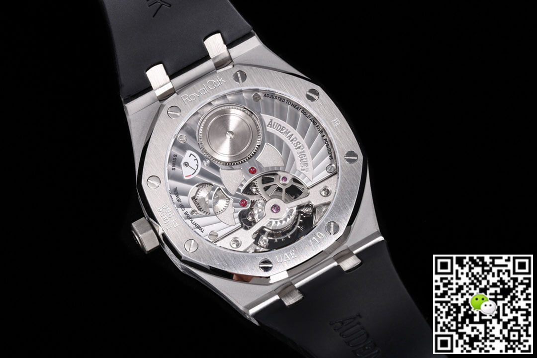 Replica Audemars P1g*et Royal Oak Tourbillon 26530PT.OO.1220PT.01 1:1 Best Edition R8 Factory Rubber Strap