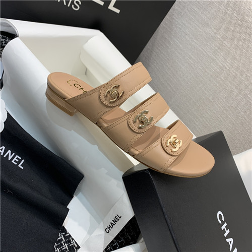Ch**el flat sandals slippers