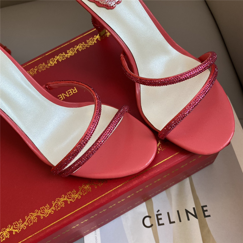 Rene Caovilla Dupe Snake Band Sandals