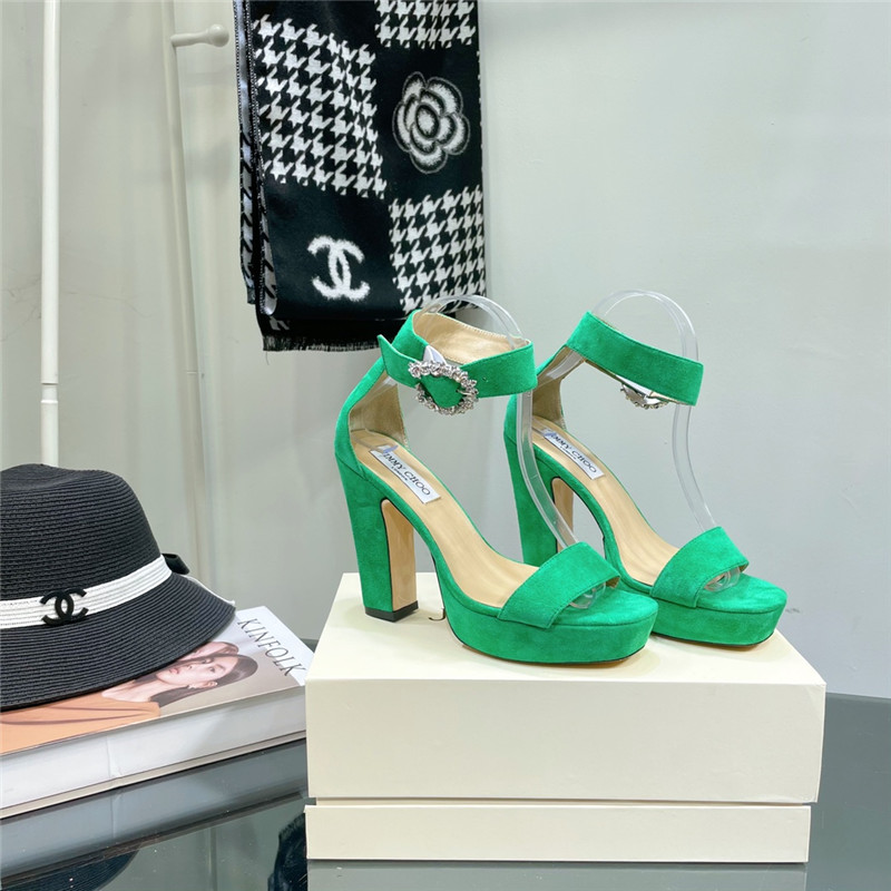 J1m*y Ch00 block heel sandals