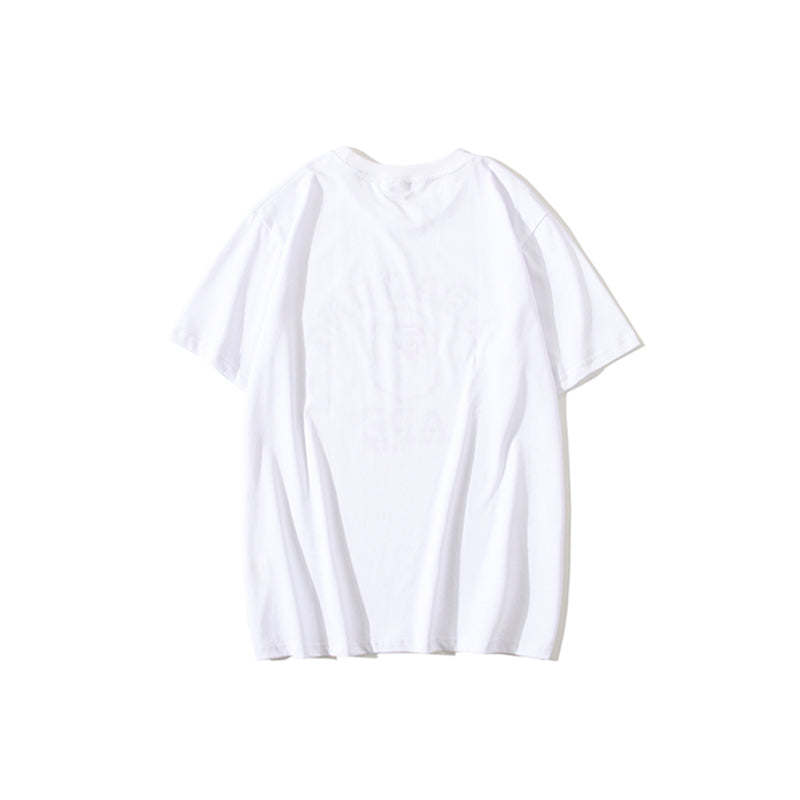 Bape Ape Head Neon Lights Cotton T Shirt 1670