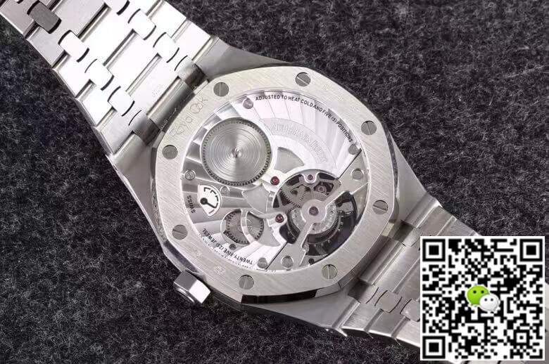 Replica Audemars P1g*et Royal Oak Tourbillon 26521BC.ZZ.1220BC.01 1:1 Best Edition R8 Factory Black Dial