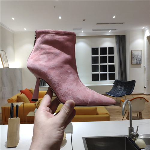 J1m*y Ch00 leather high heel boots