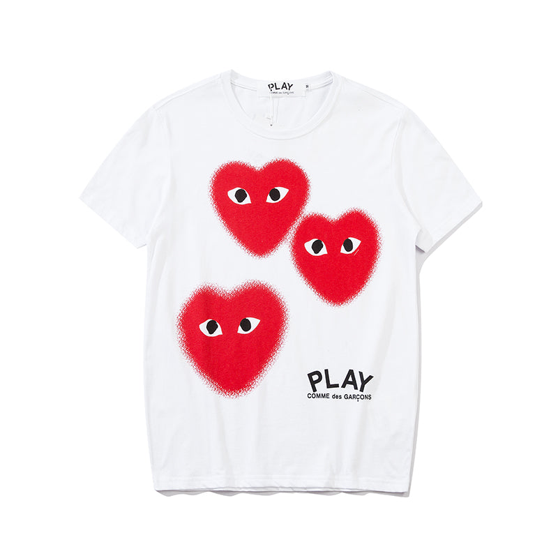 Comme Des Garcons Play Colored Dye Tee T Shirt 2304