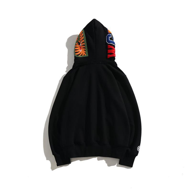 BAPE 2nd Shark Wide Full Zip Double Hoodie